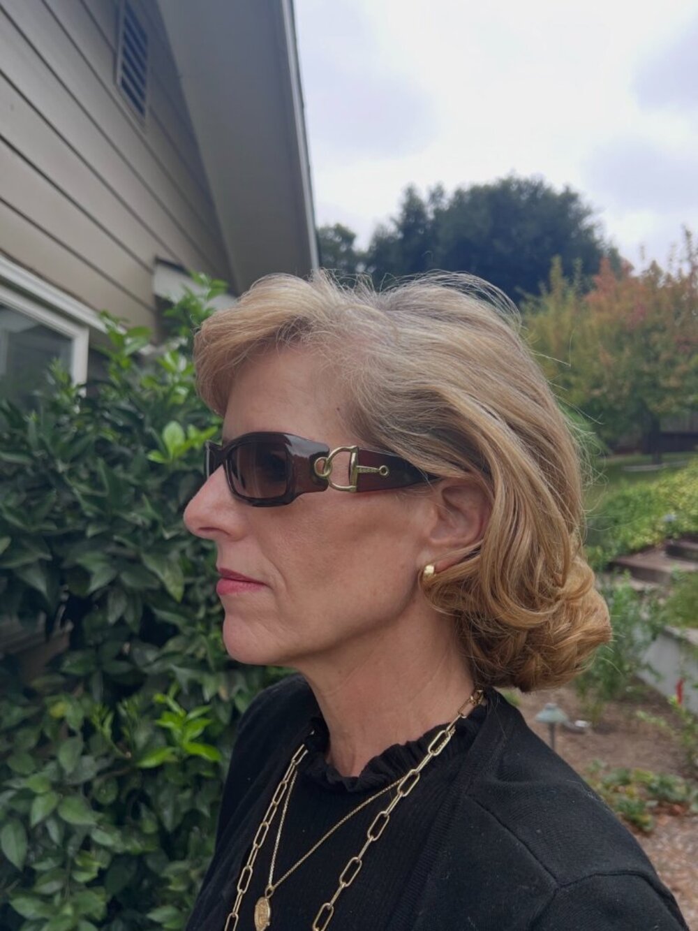 Gucci Vintage Snaffle Bit Sunglasses (Brown/Gold Color) - Picture 15 of 15